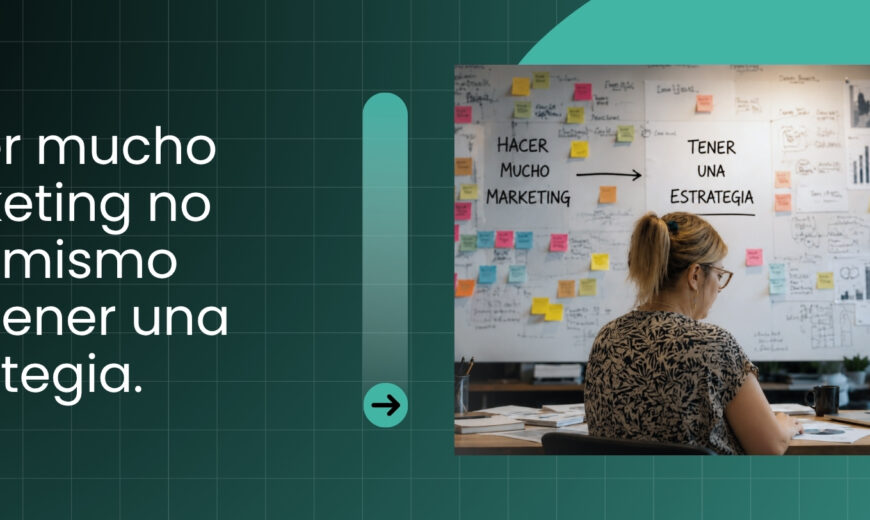 Marketing no es estrategia